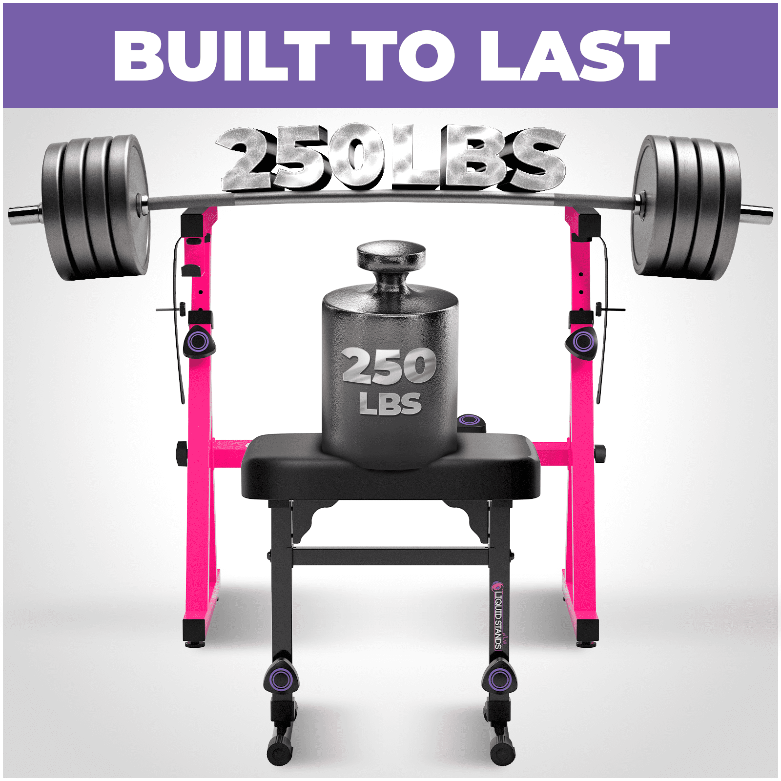Liquid Stands Pink Piano Keyboard Stand and Bench Set - Portable Heavy Duty Digital Piano Stand for 54-88 Key Electric Pianos & Adjustable Piano Bench, Chair, Stool Sturdy Keyboard Music Stand Seat
