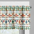 thumbnail image 3 of Ambesonne Mexican Valance Pack of 2, Native Cultural Borders, 42"X18", Multicolor, 3 of 5