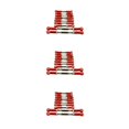 thumbnail image 4 of maskred 9pcs/set 9Pcs Tige de Traction Servo-Lien de Direction pour 1/10 WLtoys K949 Contrôle Rouge 3Set, 4 of 6