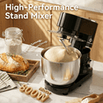 thumbnail image 4 of LINKChef Kitchen Stand Mixer, 7.5Qt Household Stand Mixers, 800W 6+P Speed Tilt-Head Electric Dough Mixer, 4 of 9