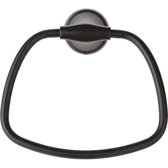 Moen Towel Ring Tiffin Mediterranean Bronze Bathroom Accessory - Mediterranean Bronze