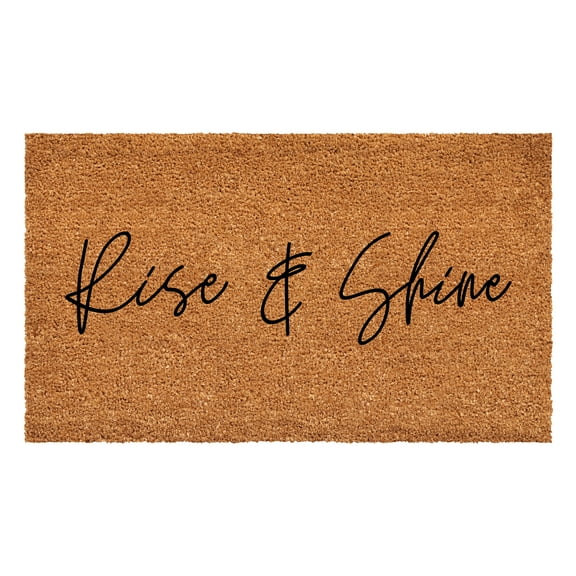 Calloway Mills Rise And Shine Doormat, 17" x 29"
