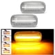 thumbnail image 4 of Sidaley 2 piezas de luz de señal de giro de coche reemplazo de actualización desmontable 18SMD accesorios de lámpara de vehículo automotriz Type2 NO2, 4 of 6