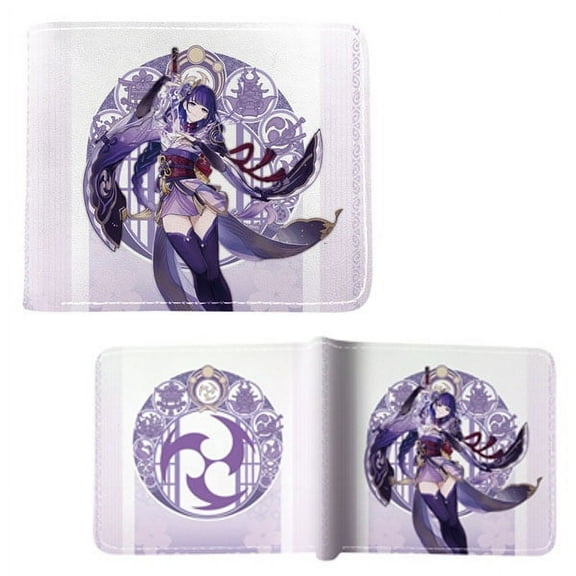 Raiden Shogun Poster - Genshin Impact 4x5" Bi-Fold Wallet