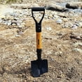 thumbnail image 3 of stanreset Digging Mini Manganese Steel Shovels Kids Trowel Waterproof Rustproof Garden Scoop Coated Surface for Camping Outdoor Small, 3 of 8