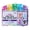 Mega Rainbow, variant on Tulip 5 Color One-Step Tie-Dye Kit Mega Bright Rainbow Dye in 8 fl oz bottles
