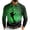 Green #31, variant on Halloween Shirts for Men V Neck Quick-Dry Ghost Graphic Fashion Tee Long Sleeve Spooky Fall Winter Comfy Tops Travel 2026 Skeleton Shirts Green M