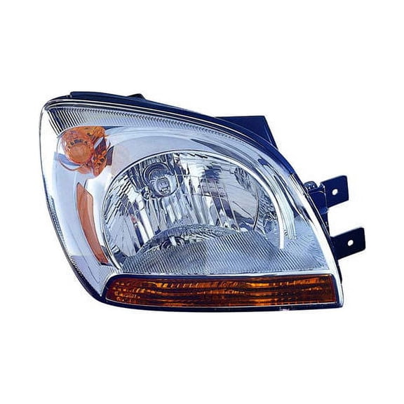 Right Passenger Side Headlight Assembly - Compatible with 2005 - 2008 Kia Sportage 2006 2007