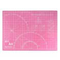 thumbnail image 3 of Base de Corte A4 Rosado, Alfombra de Corte para Patchwork de Doble Cara, 30x22cm PVC Estera para Artesanía, Modelo Construcción Giratorio Corte, 3 of 6