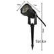 thumbnail image 3 of Lámpara de césped para jardín COB de nuevo estilo, 220 V, 110 V, 12 V, luz LED para exteriores con punta de 3 W, 5 W, focos impermeables para paisajes y caminos, 3 of 5