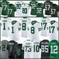 thumbnail image 2 of Aaron Rodgers 5 Garrett Wilson Football Jersey Ahmad Sauce Gardner Breece Hall Quinnen Williams Allen Lazard DJ Reed CJ Mosley Joe Namath Jermaine Johnson II Gipson, 2 of 7