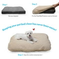 thumbnail image 4 of Paw Inspired 30 x 20 x 5 in Dog Bed Cover Replacement Washable Waterproof Fitted Pet Bed Protector, Removable Cover for Dog Mattress (Beige), 4 of 7