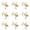 Gold 1.57Inch, variant on 5/10PC Metal Fishing Lures Hard Blade Baits Spinner Metal Spoon Swimbaits for Trout Walleye Crappie Bass Pike Freshwater and Saltwater Fishing
