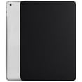 thumbnail image 1 of iPad 6 5 9.7 Inch Air 1 2 [iPad 5th 6th Air 1st 2nd Generation ] A1893 A1822 A1566 UltraSlim Lightweight Shock Absorbant Flexible TPU Protective Clear Case - Black, 1 of 7