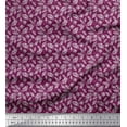 thumbnail image 1 of Soimoi Cotton Poplin Fabric Dot & Leaves Fabric Prints by Yard 42 Inch Wide, 1 of 2