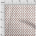 thumbnail image 2 of oneOone Cotton Poplin Brown Fabric Dots Fabric For Sewing Printed Craft Fabric By The Yard 42 Inch Wide, 2 of 6