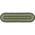 thumbnail image 2 of Rustic & Lodge Tabletop & Kitchen Sherwood Green Jute Runner, 2 of 2