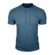 thumbnail image 1 of Mens Casual Manga Corta Botón Abajo Camisas Cuello Redondo Sólida Camisa de Parche para Al Aire Libre, Casual, Uso Diario, 1 of 7