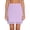 Purple, variant on WAGUTH Womens Half Slip Underskirt Short Mini Skirt with Floral Lace Hem Elastic Waist Loungewear Underdress