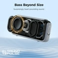 thumbnail image 4 of Tronsmart Trip 2 Bluetooth 5.3 Speaker, Ultra-Portable Clip, 10W Big Pro Sound w/ Deep Bass, IPX7 Waterproof, 20H, Voice Assistant - Black, 4 of 13