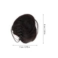 thumbnail image 2 of MERRYHAPY 2Ud Para Moño Con Extensión De En Color Negro Para Mujer, 2 of 8