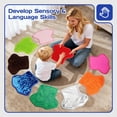 thumbnail image 2 of Set Montessori Táctil de 9 Piezas Harororah, Alfombrillas Sensoriales 27 x 23 cm, 2 of 9