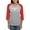 Heather/Red, variant on CafePress - Swan Lake Ballet Long Sleeve T Shirt - Womens Baseball Tee