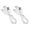 White, variant on 2PCS PVC Fast Charging Line USB to USB C Cable with Bend Resistance Design Safe Charging for Tablets Phobes
