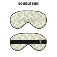 thumbnail image 2 of Naloa Rose (2) Print Sleep Mask for Sleeper, Light Blocking Sleeping Eye Mask for Women Men, Eye Shade with Adjustable Strap for Travel, Nap,Meditation, 2 of 7