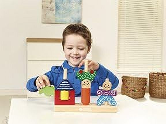 SmartGames Day & Night Wooden Cognitive Skill-Building Puzzle Game Featuring 48 Playful Challenges for Ages 2+