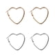 thumbnail image 3 of Guardurnaity Pendiente de corazón de melocotón hueco para mujer, adornos chapados en Metal, pendientes colgantes simples para mujer, joyería de cobre Ropa, zapatos y accesorios Miscelánea Oro Guardurnaity PS9679-01, 3 of 6