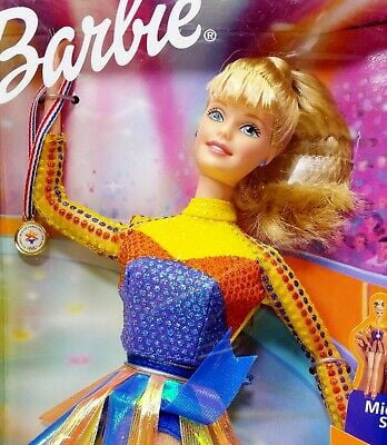 Star Skater Barbie Doll Special Edition Mattel 53375 SLC 2002 Winter Olympics