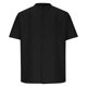 thumbnail image 4 of Ceisia Men's Stand-Collar Cotton-Linen Shirt Summer Loose Casual Short-Sleeve Button-Down Shirt Black S Gifts, 4 of 6