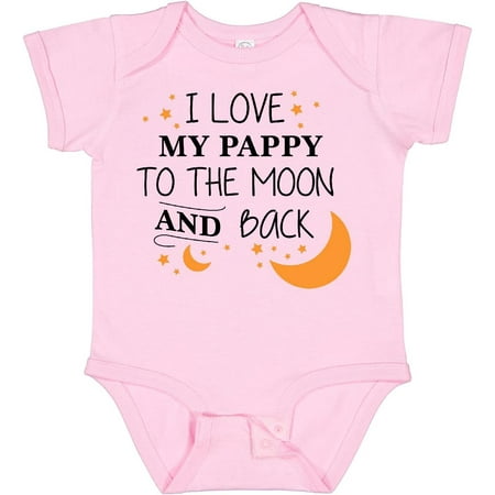 

I Love My Pappy To the Moon and Back Baby Bodysuit