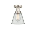 thumbnail image 4 of Innovations Lighting - Cone - 1 Light Semi-Flush Mount In Industrial Style-8.25, 4 of 5