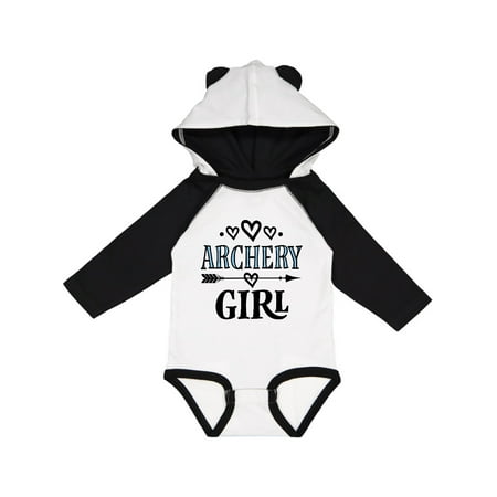 

Inktastic Archery Girl Bow Hunting Gift Baby Girl Long Sleeve Bodysuit