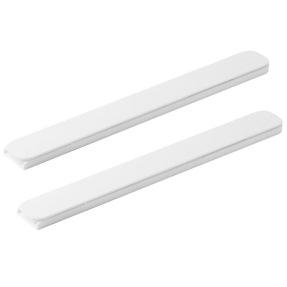 Pungan Drawer Slide White Bottom Mount Drawer Slides - 1 Pair,10.24"X1.18"X0.39"