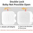 Child Proof Locks,Fridge Lock,1 Pack Refrigerator Lock for Kids