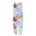 thumbnail image 2 of MIASHUI Toddler Girls Romper Summer Clothes Sleeveless Spaghetti Strap Jumpsuit with Pockets,Multicolour,12-24 Months, 2 of 5