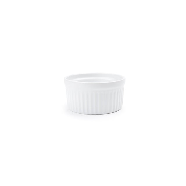 Fox Run Ramekin Gres Blanco 8 Onzas (Paquete De 1)