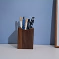 thumbnail image 5 of Pencil Barrel Pen Holder for Desk and Home Storage Wooden Cup Organizer for School and Sturdy Desk Accessory for Pens Pencils Makeup Tools and Small Accessories, 5 of 5