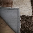 thumbnail image 4 of Rugsotic Carpets Hand Tufted Shag Polyester Eco-Friendly Area Rugs - 4'x6', Rectangle, Beige Brown, Plain Solid Design, High Pile Handmade Anti Skid Rugs for Living Room, Bed Room K00018, 4 of 8