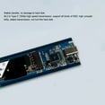 thumbnail image 4 of USB3.1 Type C SSD Enclosure, NVMe M.2 External Solid State Drive Enclosure, 10Gbps Data Transfer, for 2230 2242 2260 2280 SSD, with High Speed JMS583 Chip, for , Linux, OS X, 4 of 7