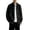Black, variant on Men's Full Zipper Cardigan Casual Stand Collar Cardigan Sweater Long Sleeve Ribbed Knit Jacket Sweater with Pockets Korean Streetwear(Red,L)
