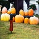 thumbnail image 3 of Decoración de Halloween: Prótesis de pierna de bruja para decoración del jardín, color naranja, 3 of 6