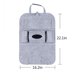 thumbnail image 5 of Riwesomey Asiento de coche para colgar en la parte trasera, soporte multibolsillo, bolsa de red, organizador, bolsa de viaje de almacenamiento Ventana automotriz gris claro Riwesomey JJ12880-03B, 5 of 6