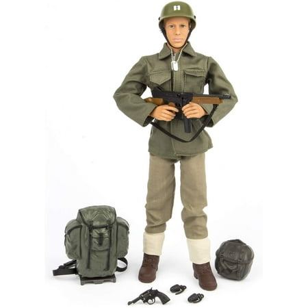 Click N’ Play WWII Allies Army Infantry Plat Action Figure Set