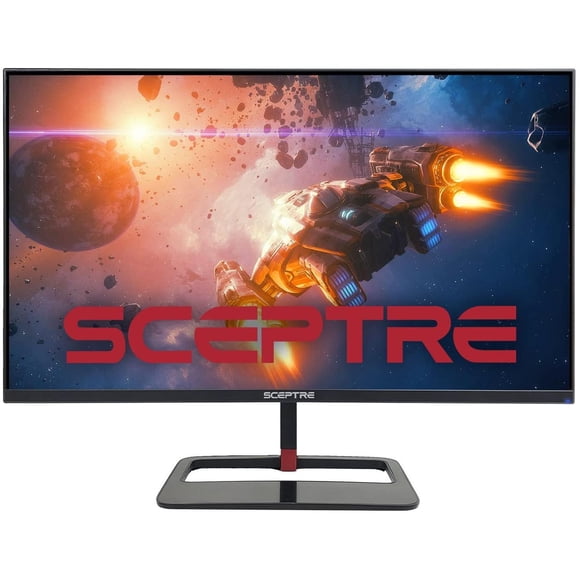 Monitor LED Sceptre Negro Bronce IPS QHD 27 Pulgadas 144 Hz 1 ms Altura Ajustable con Altavoces Inte