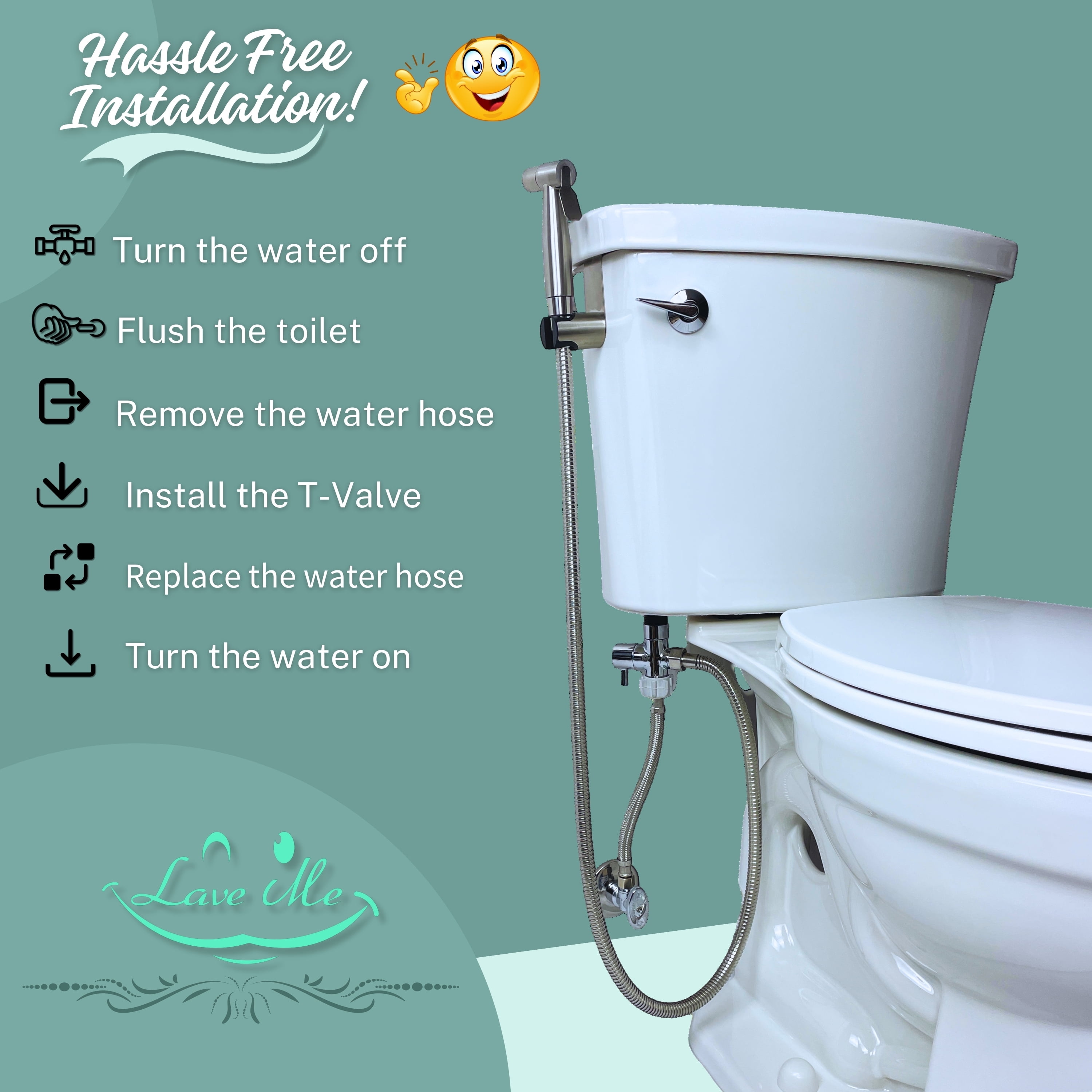 Handheld Bidet Attachment