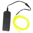 thumbnail image 3 of KAKOWELY lights glowing strobing 2M Wire Rope Glowing Light Strip Cable El Wire Decorative Light without Battery78.74"X1.18"X0.79", 3 of 4